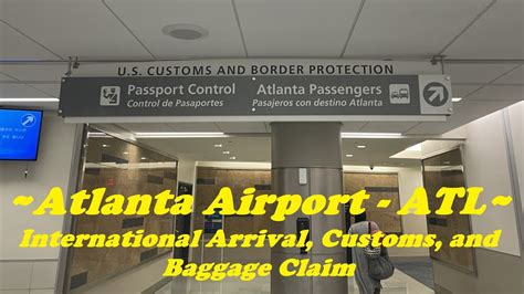 Customs atlanta airport. Things To Know About Customs atlanta airport. 